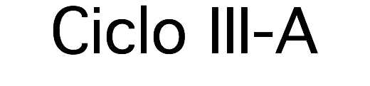 Ciclo III-A