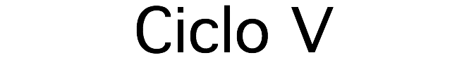 Ciclo V